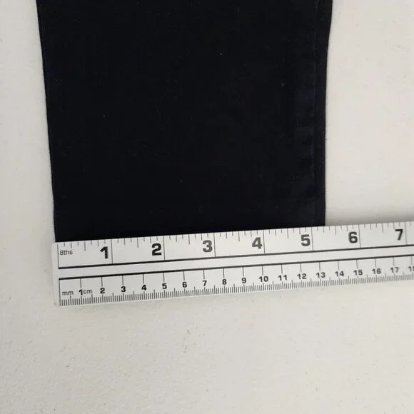 Old Navy Pants Womens Size 6 High Rise Pixie Skinny Ankle Black - Picture 9 of 12